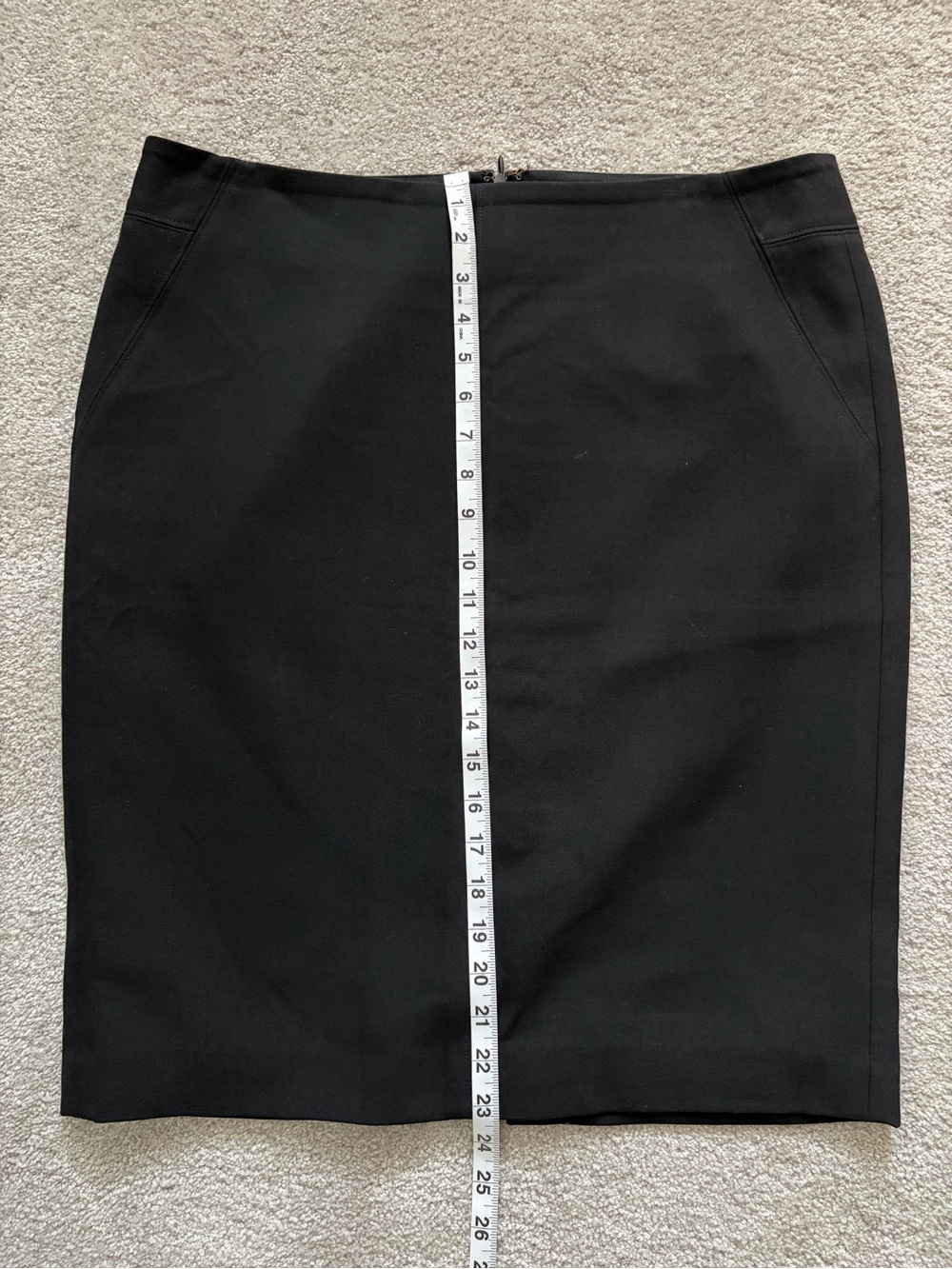 LOFT Black Pencil Skirt - Tailored Office Staple